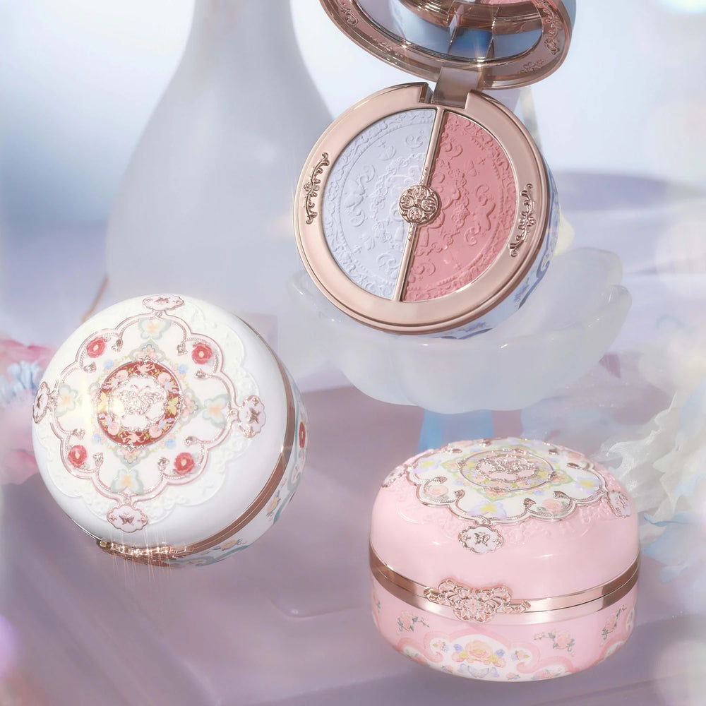 Butterfly Cloud Collar Rouge Box Highlighting & Blush Duo Powder