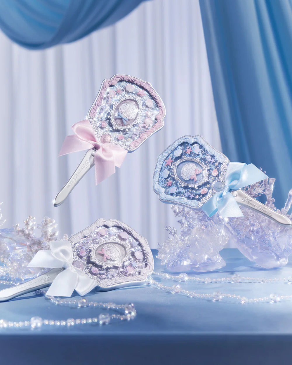 Shell's Jewel Hand Mirror