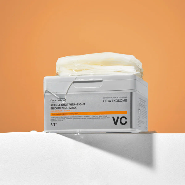 Reedle Shot Vita-Light Brightening Mask - Rozjasňující plátýnková maska s mikroneedling technologií 30ks/320g