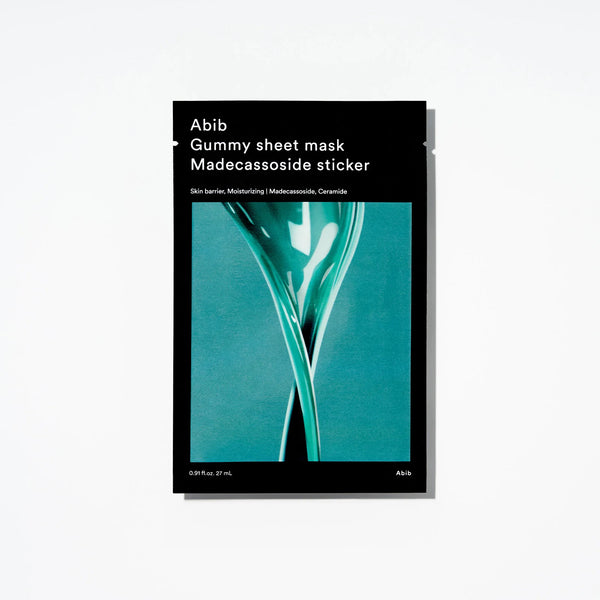 Gummy Sheet Mask Madecassoside Sticker - Hydratační a regenerační plátýnková maska 1ks
