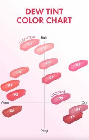 Dew Tint - Dlouhotrvající tint na rty