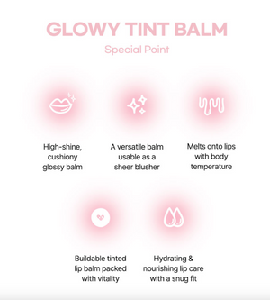 Glowy Tint Balm - Tónovaný balzám na rty