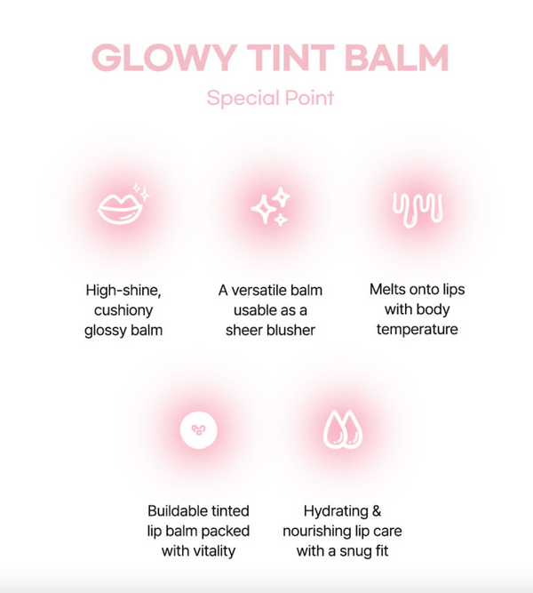 Glowy Tint Balm - Tónovaný balzám na rty