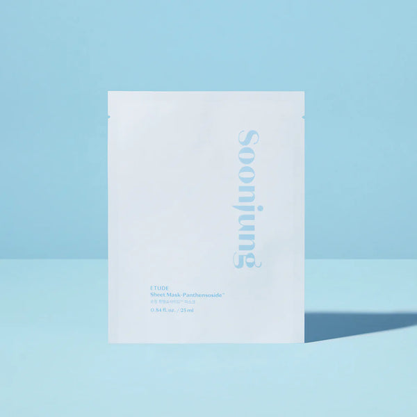 Soon Jung Panthensoside Sheet Mask - Zklidňující textilní maska pro citlivou a podrážděnou pleť 25ml