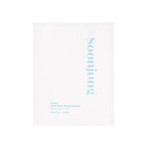 Soon Jung Panthensoside Sheet Mask - Zklidňující textilní maska pro citlivou a podrážděnou pleť 25ml