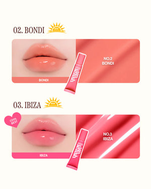 Sunset Dazzle Gloss Balm - Hydratační a tónovaný balzám na rty