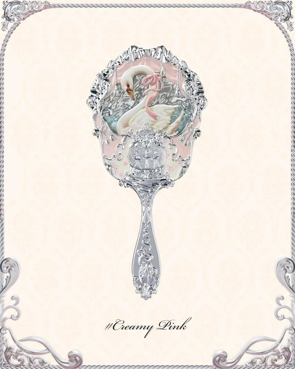 Swan Ballet Hand Mirror