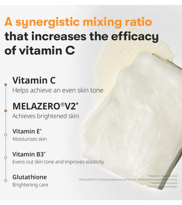 Reedle Shot Vita-Light Brightening Mask - Rozjasňující plátýnková maska s mikroneedling technologií 30ks/320g