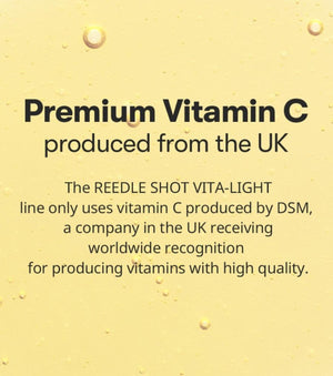 Reedle Shot Vita-Light Brightening Mask - Rozjasňující plátýnková maska s mikroneedling technologií 30ks/320g