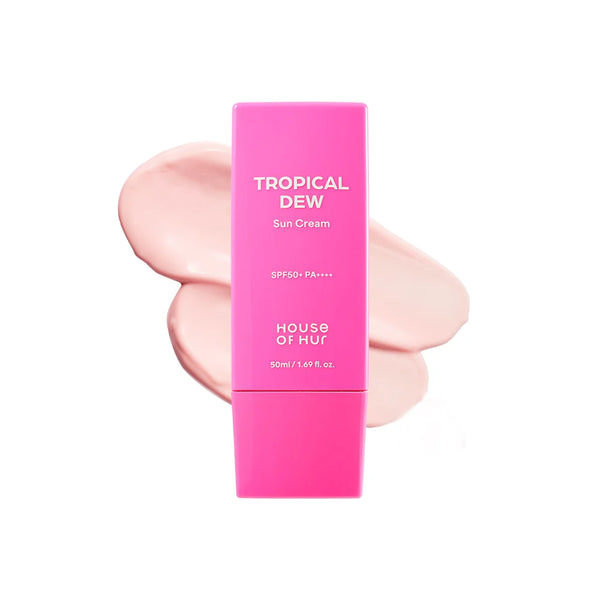 House of Hur - Tropical Dew Sun Cream SPF50+ PA++++ - Lehký hydratační opalovací krém pro suchou pleť