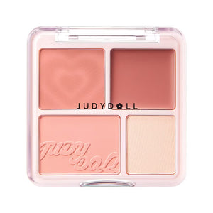 2 in 1 Blush Highlight Palette - Paletka tvářenek a rozjasňovače 9g