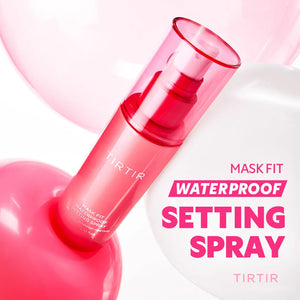 TIRTIR - Mask Fit Waterproof Setting Spray - Voděodolný fixační sprej na make-up s polomatným finišem