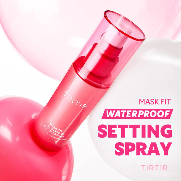 TIRTIR - Mask Fit Waterproof Setting Spray - Voděodolný fixační sprej na make-up s polomatným finišem