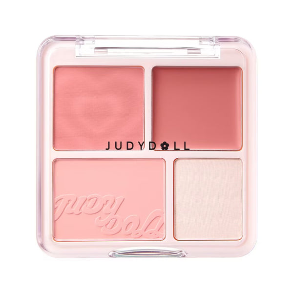 2 in 1 Blush Highlight Palette - Paletka tvářenek a rozjasňovače 9g