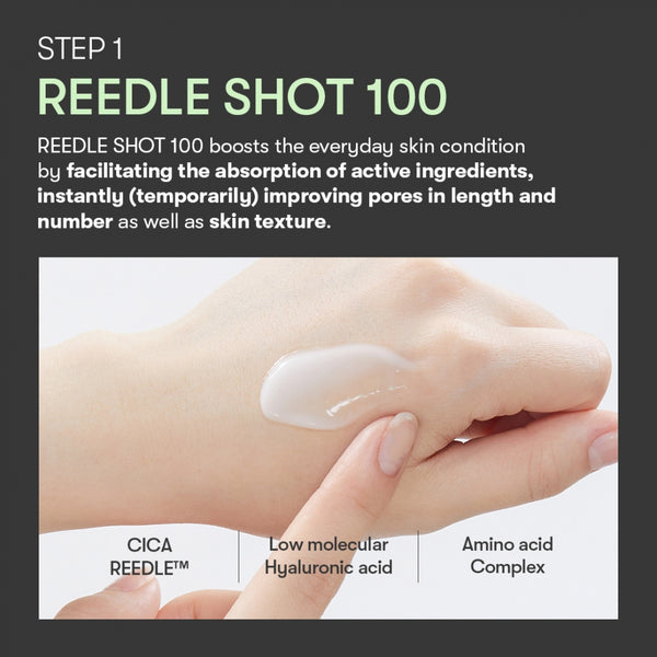 Reedle Shot 100 2-Step Mask - Dvoufázová zpevňující maska s mikroneedle technologií 1,5g+25g