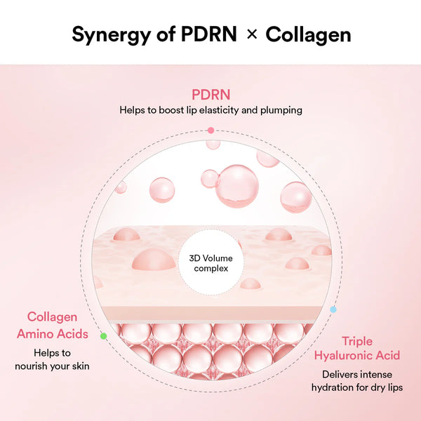 PDRN Collagen Lip Mask Glazed Jelly - Kolagenová maska na rty 11g