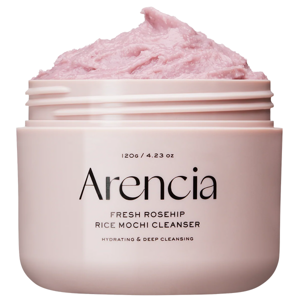 Arencia - Fresh Rosehip Rice Mochi Cleanser - Jemná čisticí pasta pro citlivou a suchou pleť