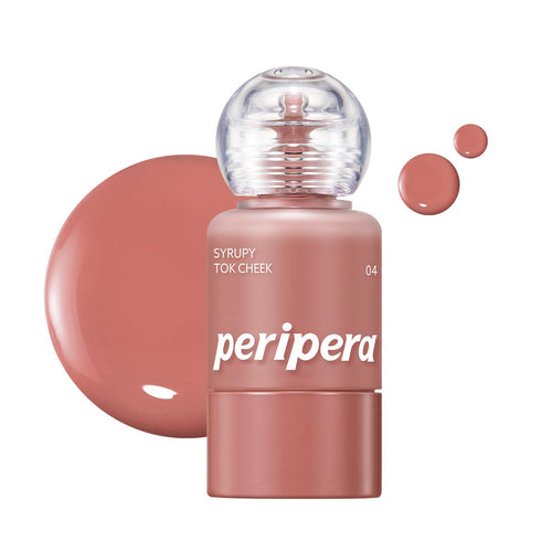 peripera - Syrupy Tok Cheek - Tekutá tvářenka s lesklý efektem 9g