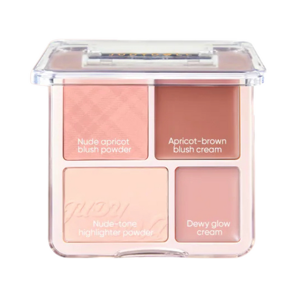 2 in 1 Blush Highlight Palette - Paletka tvářenek a rozjasňovače 9g