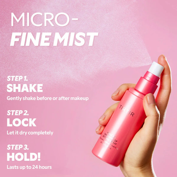 TIRTIR - Mask Fit Waterproof Setting Spray - Voděodolný fixační sprej na make-up s polomatným finišem