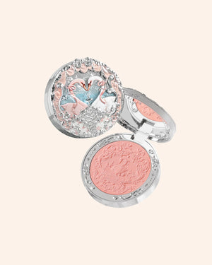 Swan Ballet Embossed Blush