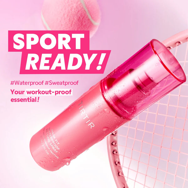 TIRTIR - Mask Fit Waterproof Setting Spray - Voděodolný fixační sprej na make-up s polomatným finišem