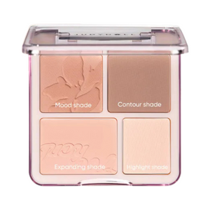 2 in 1 Blush Highlight Palette - Paletka tvářenek a rozjasňovače 9g