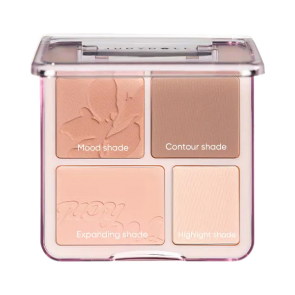 2 in 1 Blush Highlight Palette - Paletka tvářenek a rozjasňovače 9g