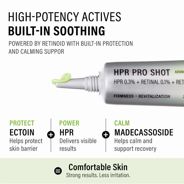 epii - HPR Pro Shot - Koncentrovaná noční péče se 3 typy retinoidů pro pevnější pleť
