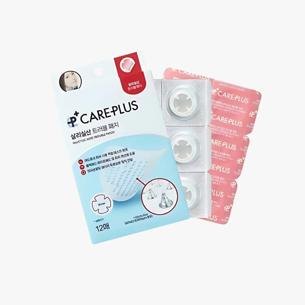 Careplus Salicylic Acid Trouble Patch – Náplasti na pupínky s kyselinou salicylovou 12ks