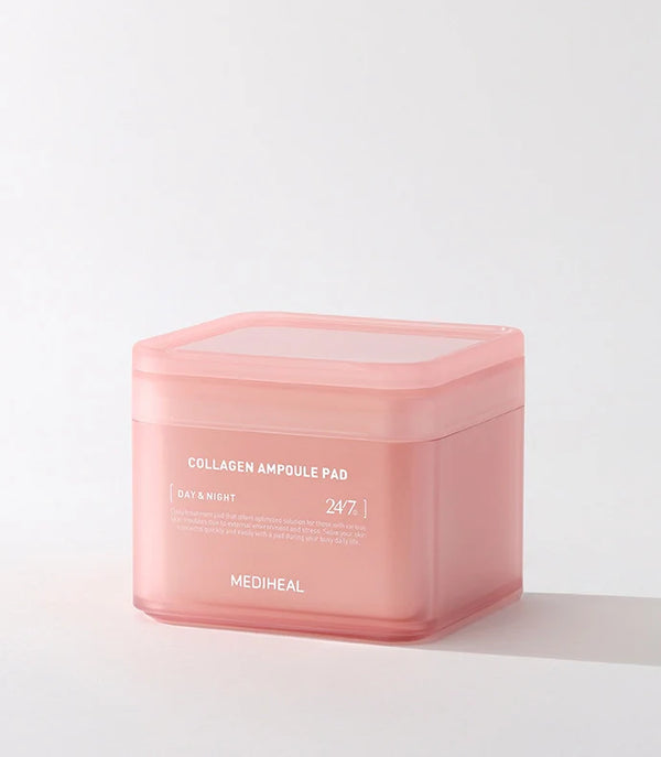 Collagen Ampoule Pad - Zpevňující tonizační polštářky s kolagenem 100ks/150ml