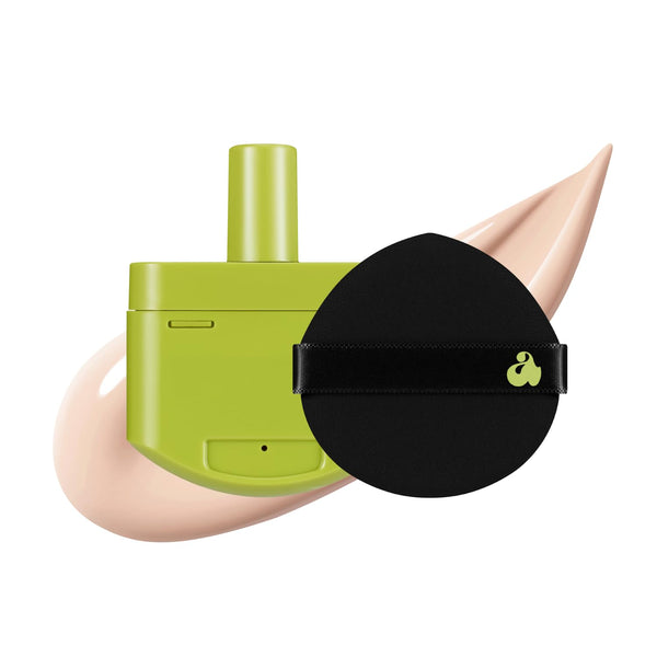 UNLEASHIA - Satin Wear Healthy-Green Cushion Re-Feel - Náhradní náplň make-upu v houbičce pro všechny typy pleti 15g