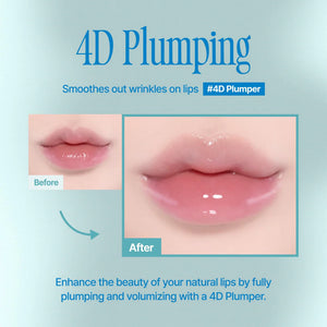 fwee - 4D Voluming Plumper - Transparentní lesk pro opticky plnější rty