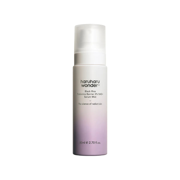 haruharu wonder - Black Rice Probiotics Barrier NAD+ Serum Mist - Multifunkční hydratační mlha pro posílení kožní bariéry 80 ml