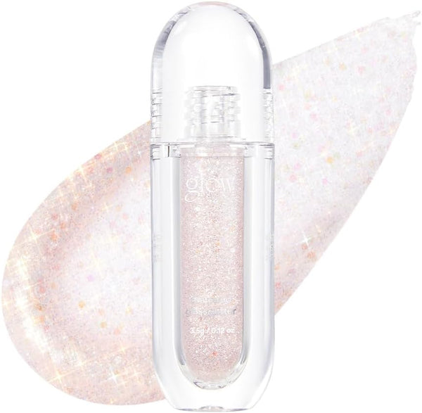 glow - shattered glass glitter - Tekuté metalické třpytky