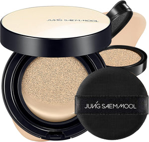 JUNG SAEM MOOL - Essential Skin Nuder Cushion Set - Rozjasňující make-up v houbičce  (+ náhradní náplň)