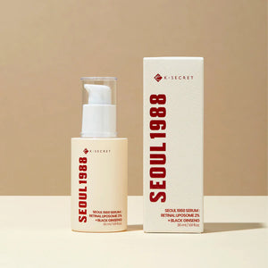 SEOUL 1988 Serum: Retinal Liposome 2% + Black Ginseng - Zpevňující sérum s retinalem a černým ženšenem 30ml