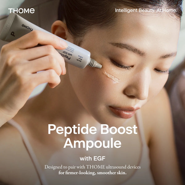 THOME - Peptide Boost Ampoule - Zpevňující ampule s peptidy a EGF pro pružnější, hladší pleť a méně viditelné póry