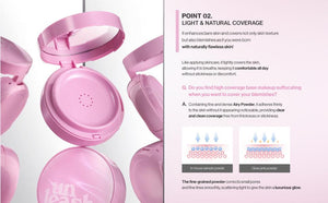 Don't Touch Glass Pink Cushion Cover Package - Pouzdro pro cushion make-up