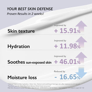 haruharu wonder - Black Rice Pure Mineral Relief Daily Sunscreen SPF50+/PA++++ - Minerální opalovací krém pro citlivou pleť