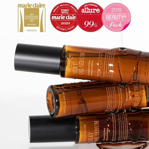 CURLYSHYLL - Silky Oil Serum - Vlasové sérum pro jemné, lesklé a vyživené vlasy