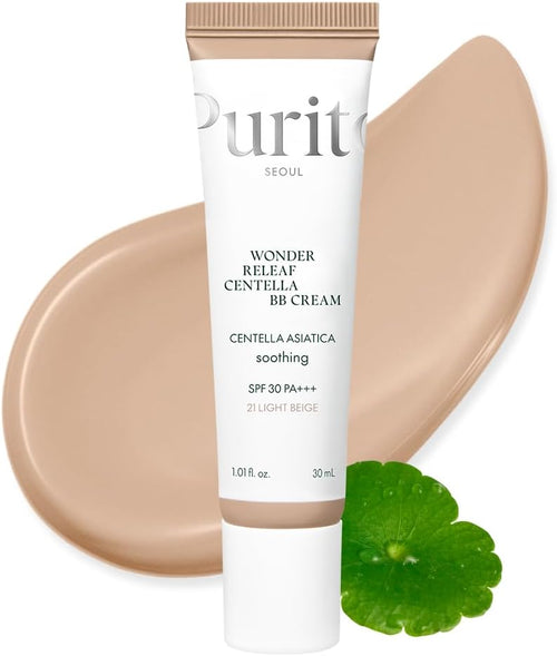 Purito Seoul - Wonder Releaf Centella BB Cream SPF30 PA+++ -  BB krém s vysokým krytím