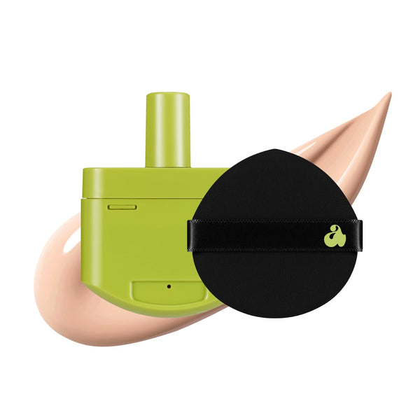 UNLEASHIA - Satin Wear Healthy-Green Cushion Re-Feel - Náhradní náplň make-upu v houbičce pro všechny typy pleti 15g