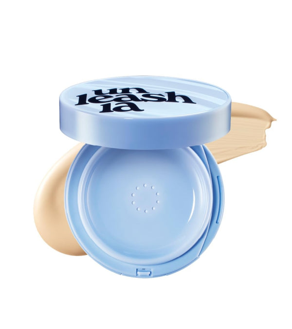 UNLEASHIA - Babe Skin Baby Blue Cushion [21N Fluffy] - Make-up v houbičce pro mastnou a smíšenou pleť 15g