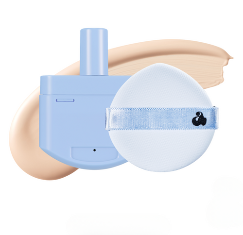 UNLEASHIA - Babe Skin Baby Blue Cushion Re-Feel - Náhradní náplň make-upu v houbičce pro mastnou a smíšenou pleť
