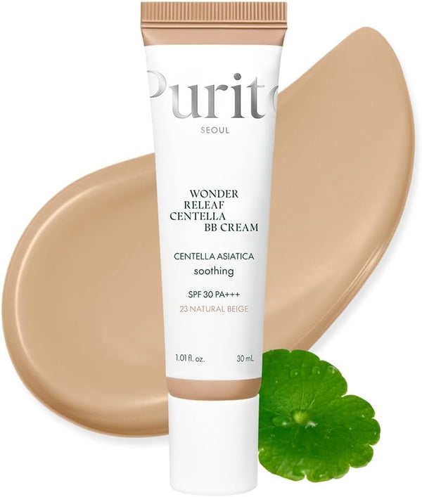 Purito Seoul - Wonder Releaf Centella BB Cream SPF30 PA+++ -  BB krém s vysokým krytím