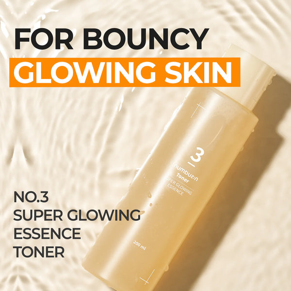 No.3 Super Glowing Essence Toner - Rozjasňující tonikum 200ml