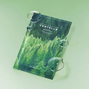 Tea-Trica Relaxing Mask - Zklidňující plátýnková maska pro problematickou pleť 24 ml