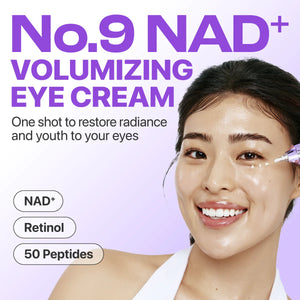 No.9 NAD+ Retinol Volumetox Eye Cream - Intenzivní liftingový oční krém 10ml