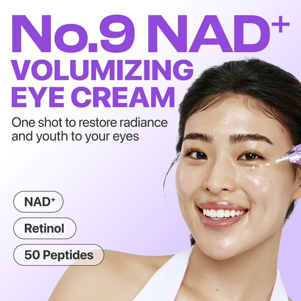No.9 NAD+ Retinol Volumetox Eye Cream - Intenzivní liftingový oční krém 10ml
